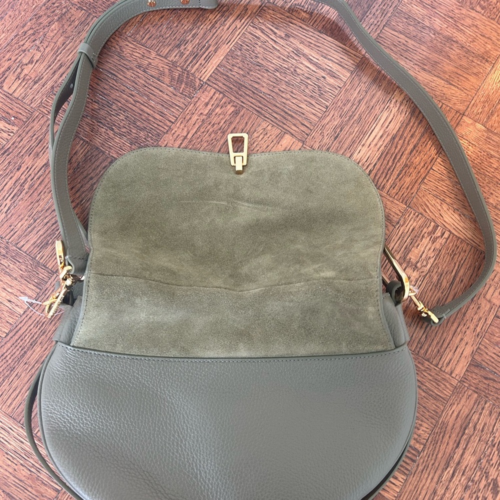 Coccinelle Suede + Leather 2 Way Bag - Picture 11 of 16